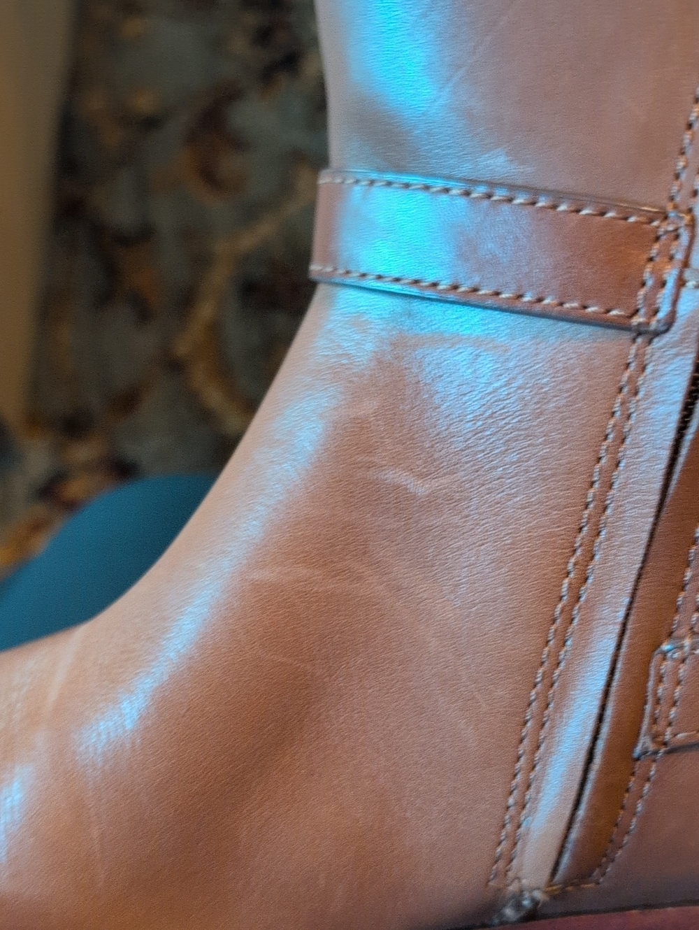 Lauren Ralph Lauren Brown Leather Riding Boots Size 8 New - Picture 13 of 15